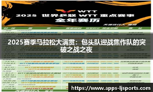 2025赛季马拉松大满贯：包头队迎战焦作队的突破之战之夜